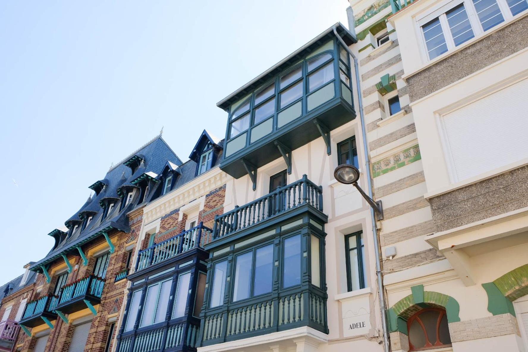 Villa Adele, Bow-Window Vue Mer - Appt 02 Mers-les-Bains Exterior foto